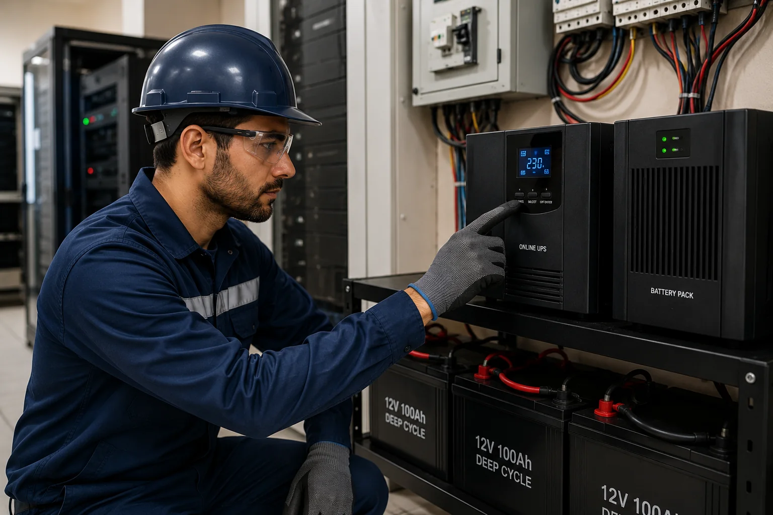 UPS and battery power backup system installation in Lahore